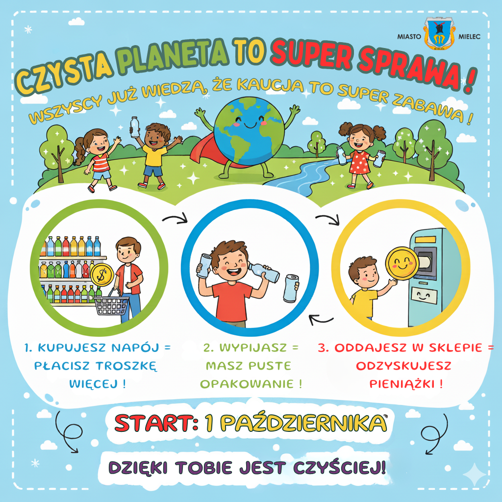 Czysta Planeta to Super Sprawa Wszyscy już wiedzą że kaucja to super zabawa 1