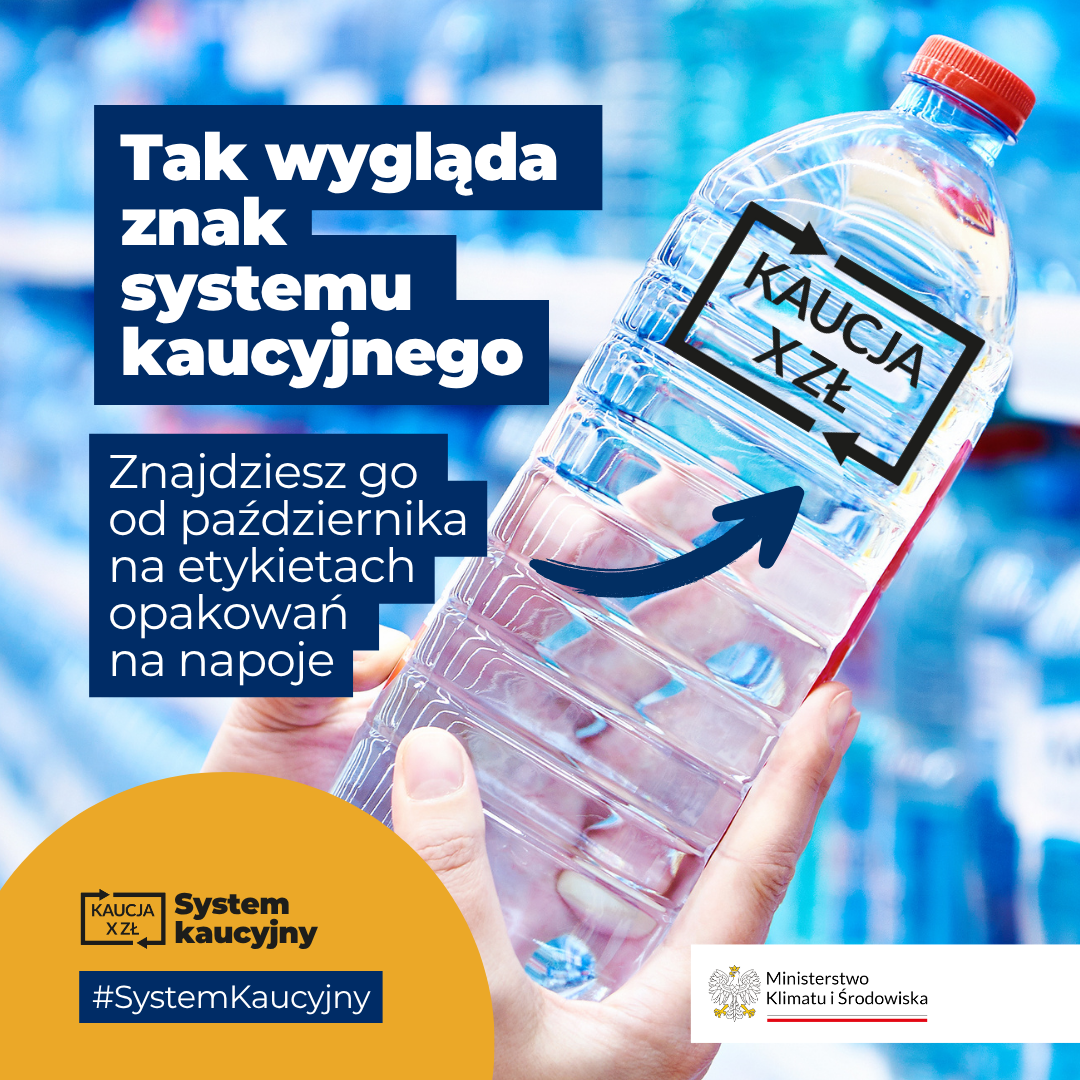 System Kaucyjny Post kwadrat znak 3